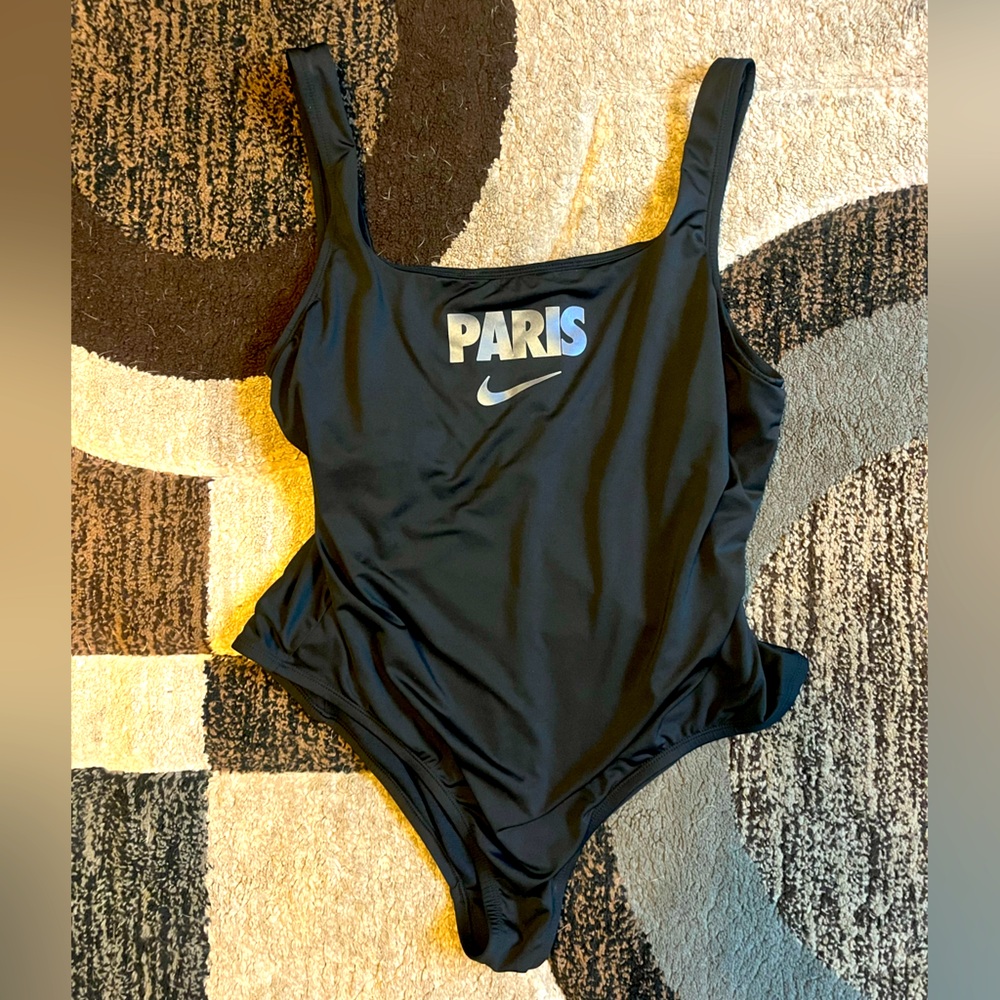 Black Nike Paris One piece Swimsuit
